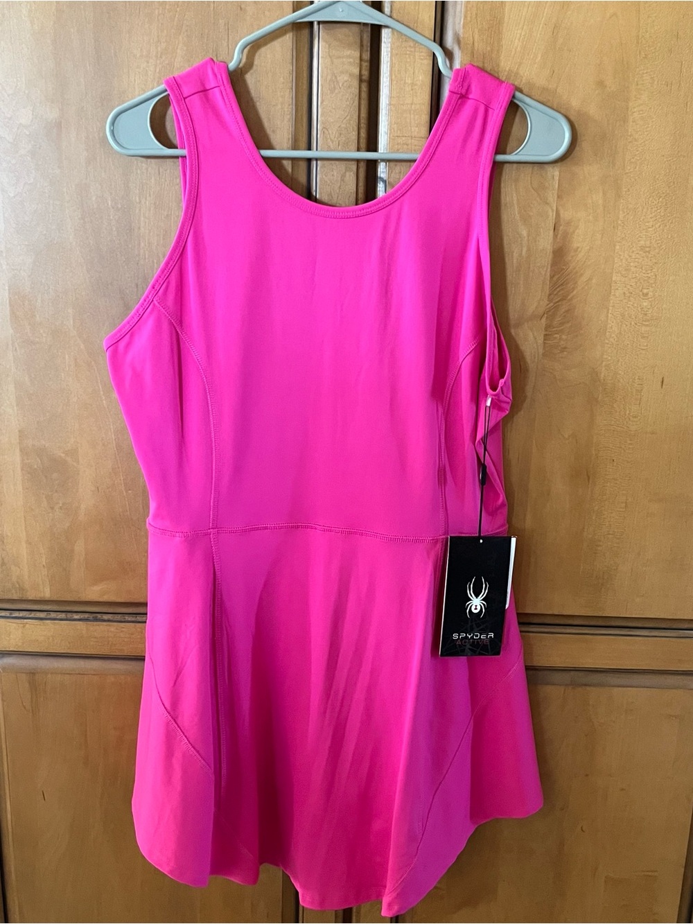 BMWT Spyder Tennis Dress Hot Pink size Large